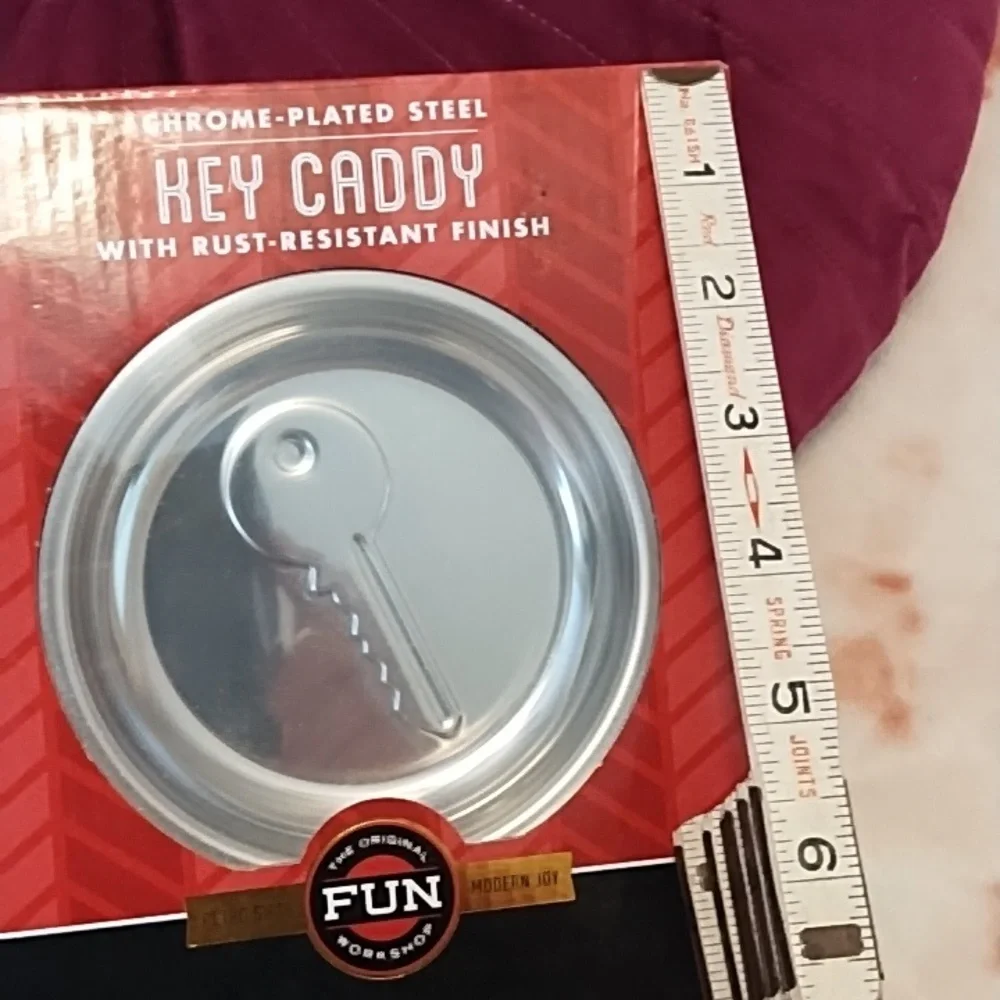 Key Caddy NWT Chrome Plated Steel